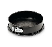 Guardini Gardenia, Tortiera apribile 1 fondo 20cm, Acciaio con rivestimento antiaderente, Colore nero