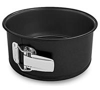 Guardini, Tortiera apribile 1 fondo Ø 20 cm, Bordo alto, Acciaio con rivestimento antiaderente, Nero, Made in Italy, Linea Gardenia
