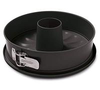 Guardini Gardenia, Tortiera apribile 2 fondi 26cm, Fondo Salvagoccia, Acciaio con rivestimento antiaderente, Colore nero