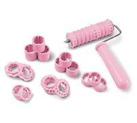 Guardini Voglia di Cake Design Rullo Tagliapasta, Plastica, Rosa, 17x13x3 cm