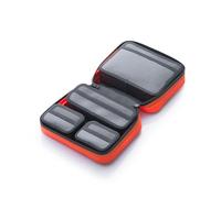 GUARDIQUE Borsa organizer con 4 inserti magnetici - custodia modulare - ideale per viaggi e tecnologia, flessibile adattabile, per strumenti e piccole parti, organizer per bagagli