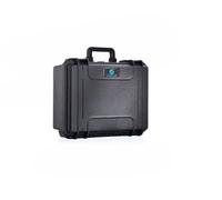 GUARDIQUE Extreme-380H160 - Valigetta protettiva IP67, impermeabile e antipolvere, leggera, rigida, per fotocamera, attrezzi e uso industriale, 38 x 27 x 16 cm, Nero , Classico