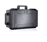 GUARDIQUE Extreme-520 - Valigetta protettiva per esterni, IP67, impermeabile e antipolvere, leggera, rigida, per fotocamera, attrezzi e uso industriale, 52 x 29 x 20 cm, Nero , Classico