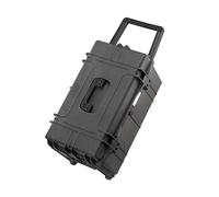 GUARDIQUE Extreme-630TR - Valigetta protettiva con trolley, IP67, impermeabile e antipolvere, leggera, rigida, per fotocamera, attrezzi e uso industriale, 63 x 33,5 x 33,5 cm, Nero , Classico