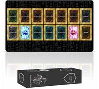 GuardMat - Classic (Bordi Cuciti) - Tappetino per 1 Giocatore Master Rule Duel Field Zones - Tappeto per Gioco Magic The Gathering - Playmat Compatibile con Magic, MTG, Pokemon, TCG