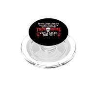Guardo abbastanza vero crimine che non ti troveranno mai - Mistery PopSockets PopGrip per MagSafe