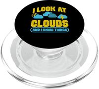 Guardo il design delle nuvole PopSockets PopGrip per MagSafe