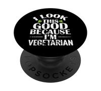 GUARDO QUESTO BUON Umorismo vegetariano PopSockets PopGrip Adesivo