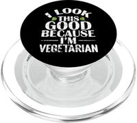 GUARDO QUESTO BUON Umorismo vegetariano PopSockets PopGrip per MagSafe