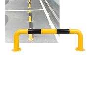 Guardrail A Forma Di U Con Basi Stabili E Pali Parcheggio Ad Alta Visibilità For La Sicurezza Del Garage Protezione In Retromarcia(120x30cm-1.5mm)