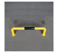 Guardrail For Parcheggio A Forma Di U, Colonna Di Isolamento Di Avvertimento Rotonda In Tubo D'acciaio, For La Sicurezza Di Vialetti/garage E Protezione Di Retromarcia(800x300x1.5mm)