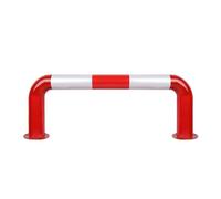 Guardrail For Parcheggio A Forma Di U, Colonna Di Isolamento Di Avvertimento Rotonda In Tubo D'acciaio, For D'accesso E Magazzino(800x300x1.5mm)