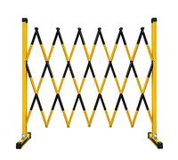 guardrail per il traffico, Barriera di sicurezza mobile espandibile for centri commerciali/garage/vialetti, recinzione stradale - facile da spostare(Yellow,1.2m x 7m/3.9ft x 23ft)