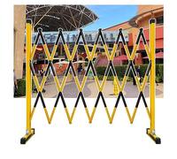 guardrail per il traffico, Recinzione for vialetto, sbarramento del traffico retrattile, cancello pieghevole a forbice portatile for la costruzione di garage stradali all'aperto(L200cm/6.5ft)