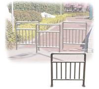 Guardrail per parcheggi, Guardrail di Sicurezza Stradale in Acciaio Inossidabile - Barriera di separazione veicolare/pedone Resistente per vialetti, parcheggi e soluzioni di Sicurezza Strada