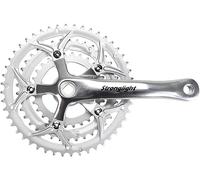 Guarnitura stradale Stronglight Impact Eco 170 mm 48-38-28 8V. 9-10V. Argenté 48/38/28T