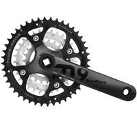 Guarnitura 9 velocità SunRace M9 Square 44/32/22 175mm nero