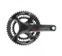 Guarnitura Bici Corsa Campagnolo Super Record Carbonio Ultra-Torque 2x12v 52x36T 172.5mm Nero