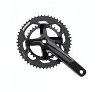 Guarnitura Bici Corsa Vero Pro JIS 50x34 170mm Shimano SRAM 10/11v Nera