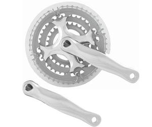 Guarnitura bici tripla corona 24/34/42 denti - 5 a 8 velocità ( 24 - 34 - 42 )