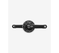 SRAM Guarnitura a Misuratore di Potenza - XX SL Eagle - Carbon | AXS | T-Type | 1x12 Velocità | D1 - Thread Mount | 34 Denti taglia unica