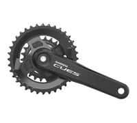 Shimano Cues U4010-2 Crankset Argento 175 mm / 40/26t