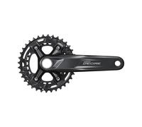 Guarnitura doppia Shimano Deore FC-M4100-2 10V Noir