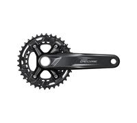 Guarnitura doppia Shimano Deore Fc-M4100-B2 10V Noir