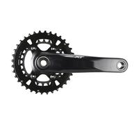 Shimano Deore Xt M8100 Hollowtech Ii Crankset Nero 170 mm / 36/26t