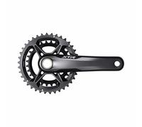 Guarnitura doppia Shimano Xtr Fc-M9100-2 12V Nero