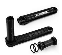 Guarnitura for bici da strada Guarnitura integrata cava da 170 mm Guarnitura for bici in lega di alluminio 48/32T 52/36T Corona filettata DUB Movimento centrale da 29 mm(170MM+DUB threaded 29mm)