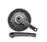 Guarnitura for bicicletta 144BCD Corona cava in alluminio for bici da pista
