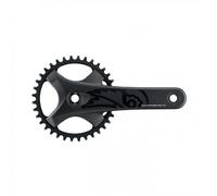 Guarnitura Gravel Ekar GT Pro-Tech 1x13v 40D 172.5mm Nero