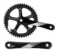 Guarnitura in lega di alluminio 48T 170mm per ingranaggio fisso e bici da pista