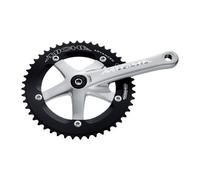 Guarnitura miche da pista 172mm 50 denti primato silver