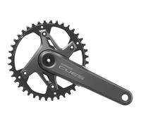 Shimano Cues U6000-1 Crankset Argento 170 mm / 40t Black