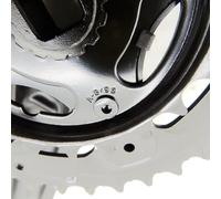 Guarnitura MTB 36/22T Catena Precisione Lavorata Quadrata Interfaccia Conica