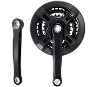 Guarnitura MTB acciaio al carbonio tripla per for corona 24T 34T 42T con