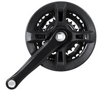 Guarnitura MTB Tripla 24T 34T 42T Resistenza Acciaio al Carbonio PC