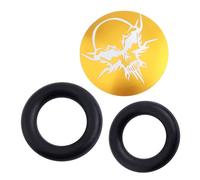 Guarnitura per Bicicletta, coperture per guarnitura per Bicicletta, coperture Antipolvere per tettuccio con Anello in per Bicicletta, Diverse opzioni di Colore