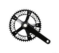 Guarnitura per corsa 49T 144BCD per Pista e Strada Guarnitura | Lega alluminio per cavo, design leggero, resistenza, per facile installazione, per bici da corsa(without bracket)