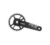 Sram Nx Eagle Ps Truvativ Power Spline Crankset Argento 175 mm / 32t Black