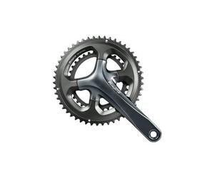 Guarnitura shimano 2015 tiagra 4700 2x10 speed 50 34 denti argento