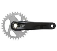 Shimano Deore XT - Pedaliera FC-M8200 HOLLOWTECH II 12 velocità, 6,3" (160,0 mm), senza vassoio, colori serie, nessun pezzi BB, no CG, IFCM8200MXX