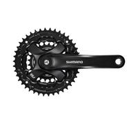 Guarnitura shimano fc ty501 6 7 8v 175 mm nero