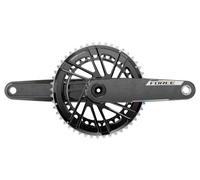Sram Force Axs Dub Dm Crankset Argento 160 mm / 50/37t