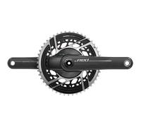 Sram Red Axs Dub 12s Crankset With Power Meter Argento 170 mm / 50/37t Black