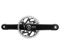 Guarnitura sram xx sl t type eagle dub 34t 12v black senza scatola