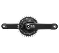 Guarnitura sram xx sl t type eagle powermeter dub wide 34 denti 12v black senza caso