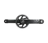 Guarnitura SRAM XX1 Eagle DH DUB 175mm 34T Nera per Cannondale AI, Senza Movimento Centrale